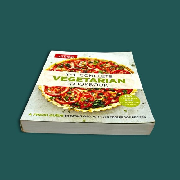 The Complete Vegetarian Cookbook: - Paperback, by America's Test Kitchen. - Picture 3 of 8